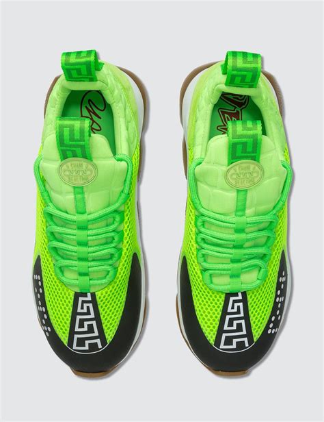 versace green shoes